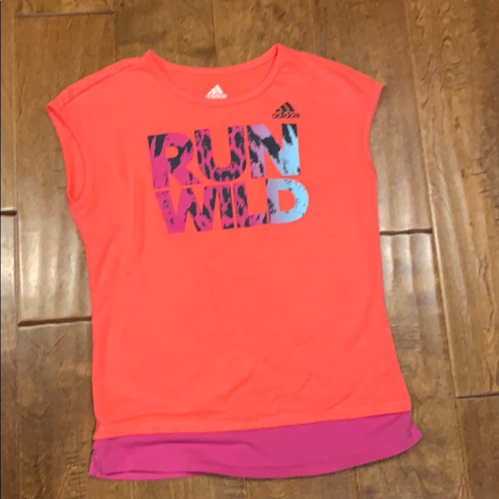 Girls Adidas sleeveless shirt